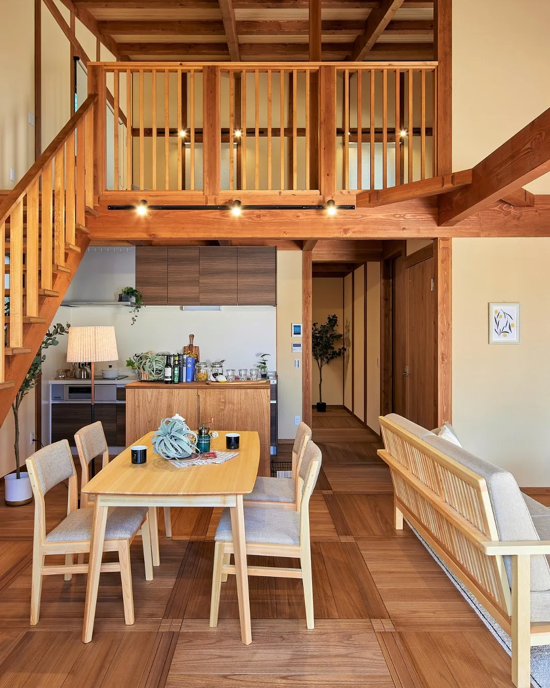 自然素材で居心地のよい住まい🌳