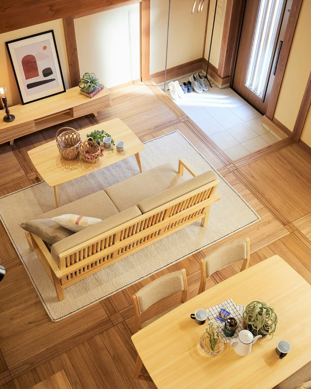 自然素材で居心地のよい住まい🌳