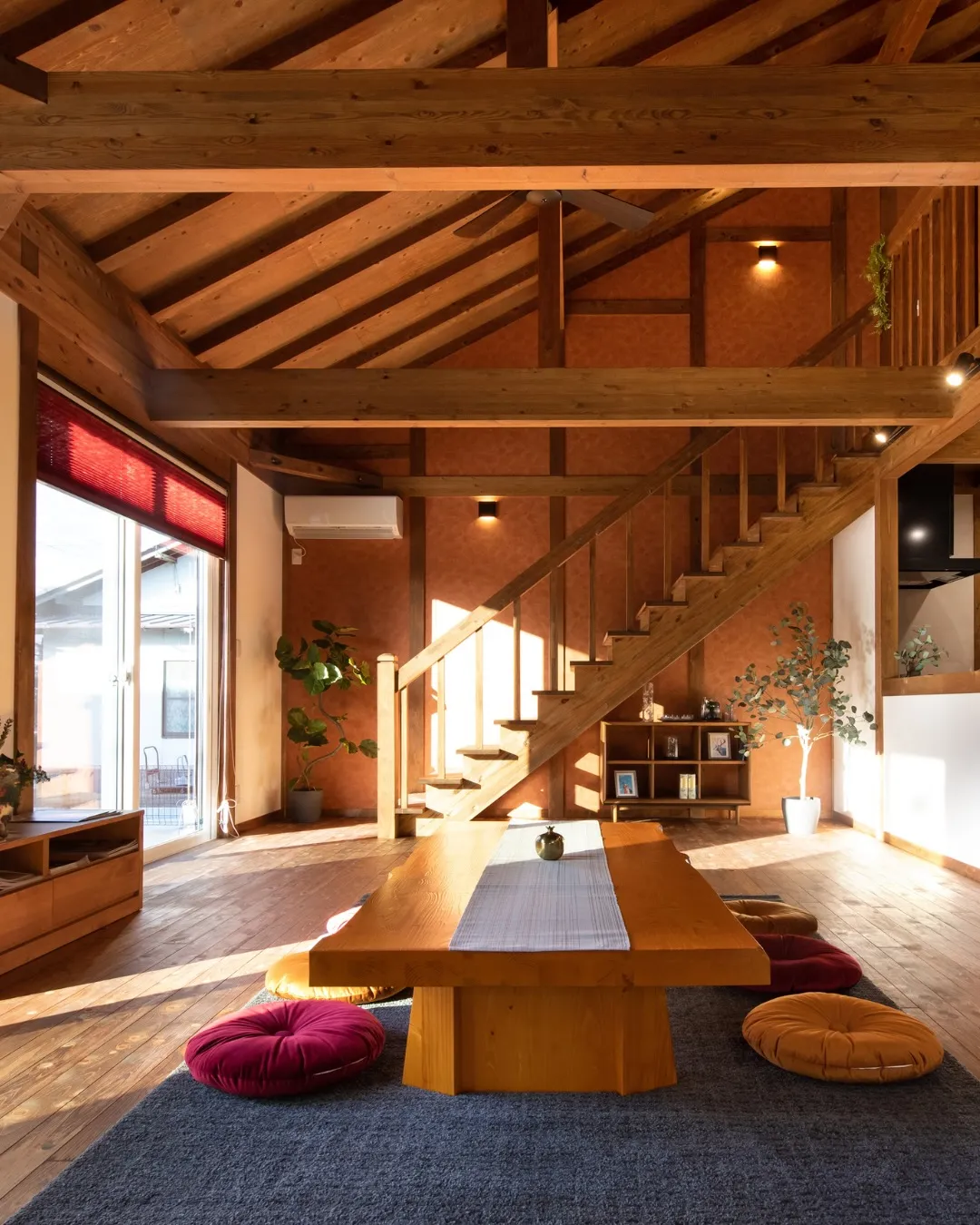 森に包まれるような安心感。