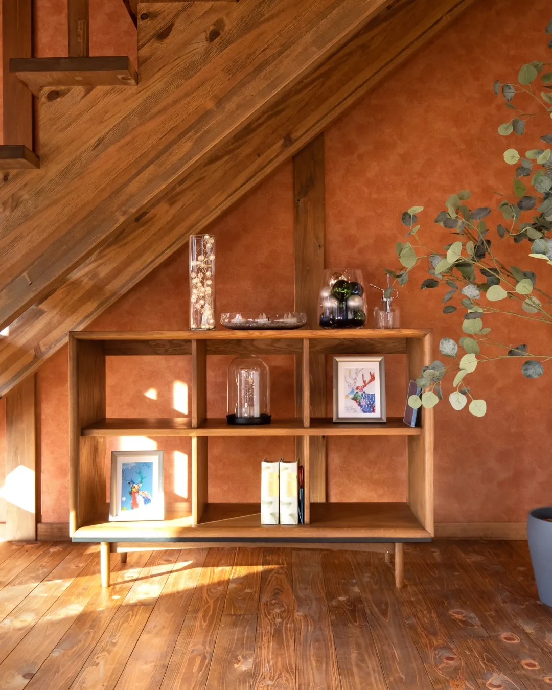 森に包まれるような安心感。