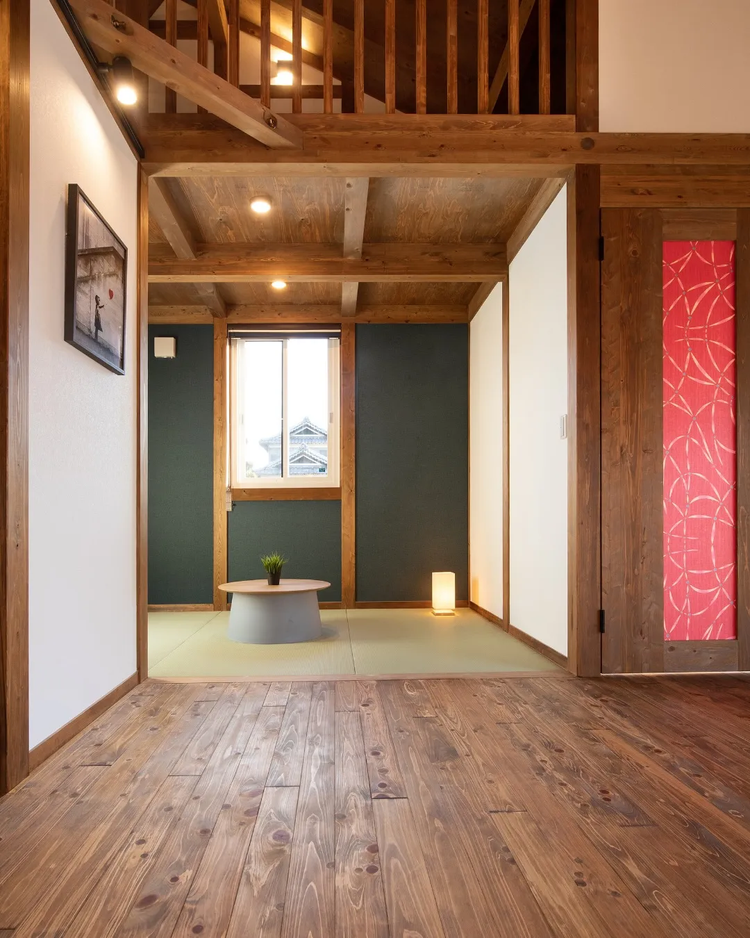 森に包まれるような安心感。