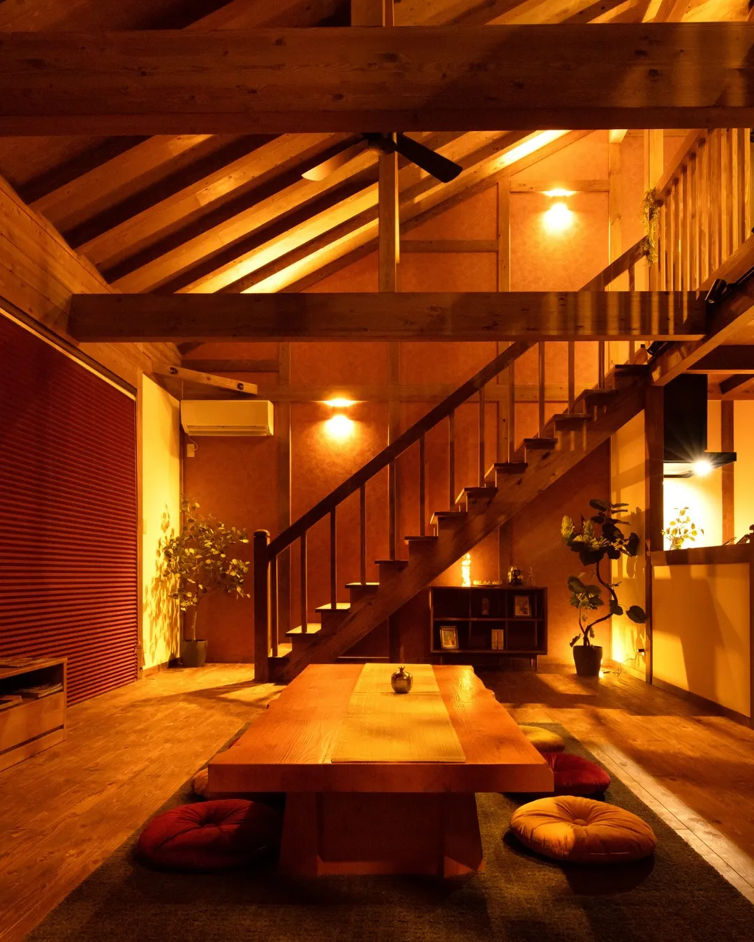 森に包まれるような安心感。