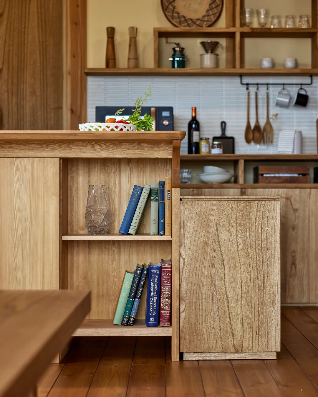 自然素材の憧れキッチン✨