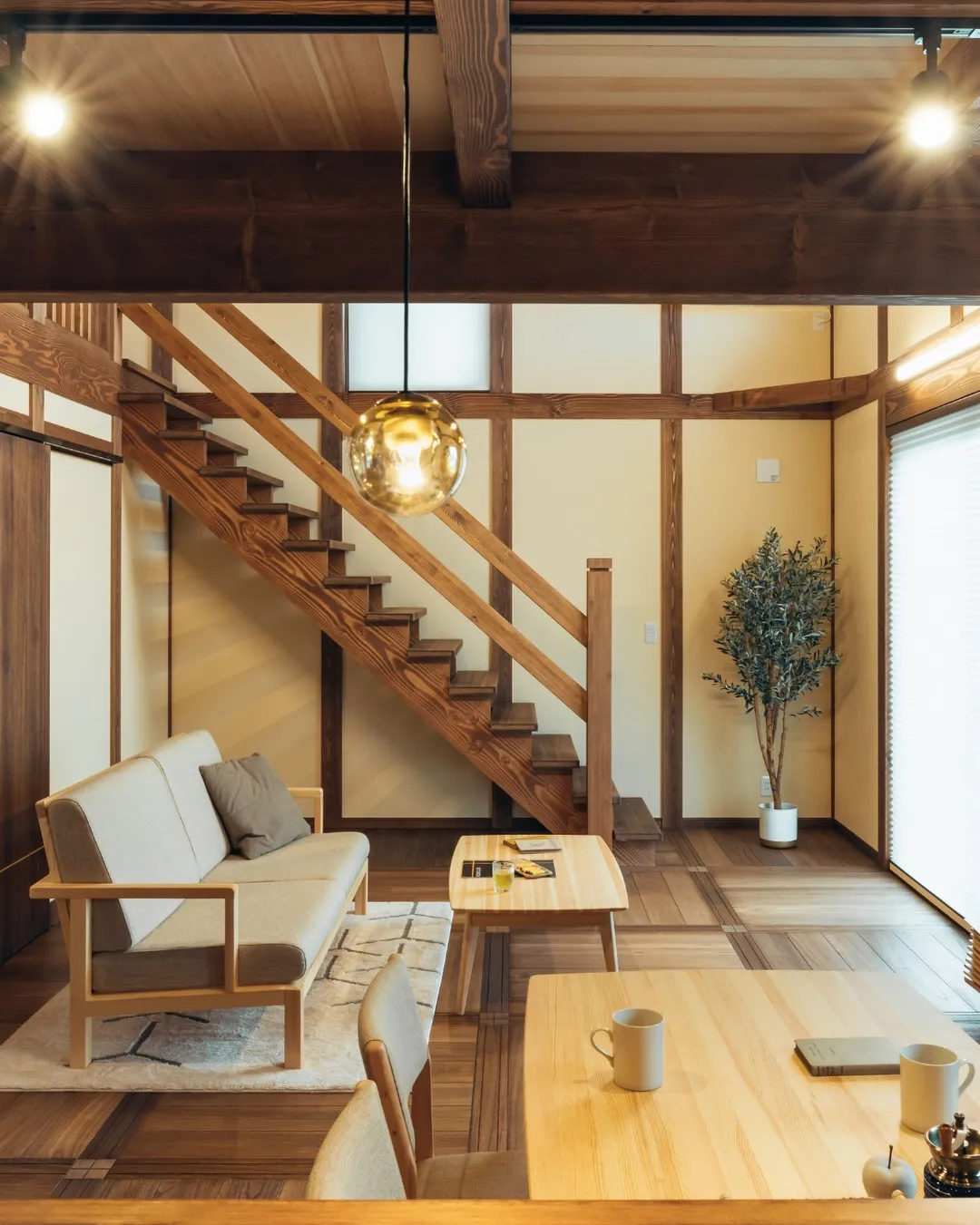 自然素材の心地よさを、